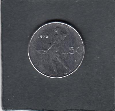 Beschrijving: 50 Lire  